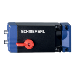 schmersal AZM400Z-ST2-I1-2P2P-T-E Solenoid interlock Mode d'emploi | Fixfr