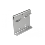 DeLOCK 65992 Aluminium Mounting Clip for DIN Rail (4 mounting holes) Fiche technique