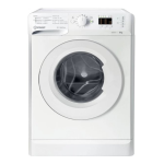 Indesit MTWSA 61252 W EE.L Washing machine Manuel utilisateur