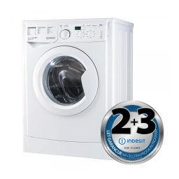 Indesit EWSD 60851 W EU Washing machine Manuel utilisateur | Fixfr