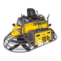 Wacker Neuson CRT48-35L-PS EU Ride-on Trowel Manuel utilisateur | Fixfr