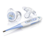 Philips SCH530/86 Kit thermom&egrave;tre num&eacute;rique pour b&eacute;b&eacute; Manuel utilisateur