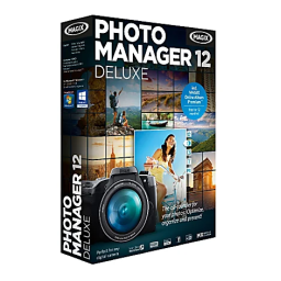 MAGIX Photo Manager 12 Deluxe Mode d'emploi | Fixfr