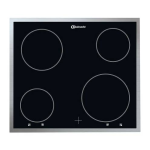 Bauknecht EK 4470 IN Hob Manuel utilisateur