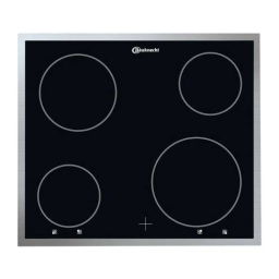 Bauknecht EK 4470 IN Hob Manuel utilisateur | Fixfr