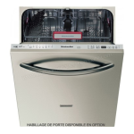 KitchenAid KDFX 6031 Dishwasher Manuel utilisateur