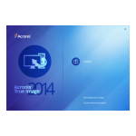 ACRONIS True Image 2014 Manuel utilisateur