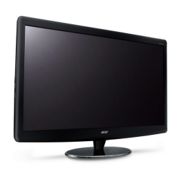 Acer DW271HL Monitor Manuel utilisateur | Fixfr