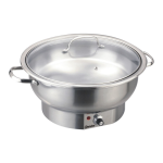 Bartscher 500835 Chafing dish 3,8L 500 E Mode d'emploi