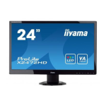 iiyama PROLITE X2472HD Manuel utilisateur