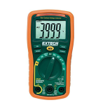 Extech Instruments EX330 12 Function Mini MultiMeter   Non-Contact Voltage Detector Manuel utilisateur