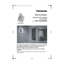 Panasonic KXTCD220FR Operating instrustions | Fixfr