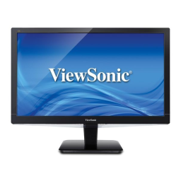 ViewSonic VX2475Smhl-4K MONITOR Mode d'emploi | Fixfr