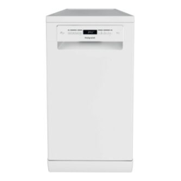 HOTPOINT/ARISTON HSFO 3T223 W Dishwasher Manuel utilisateur | Fixfr