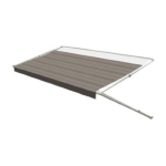 Dometic Sunchaser 8500 9500 Geared Awning Guide d'installation