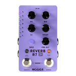 MOOER R7 X2 P&eacute;dale de R&eacute;verbe: Chat IA &amp; PDF
