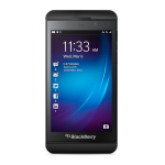 Blackberry Z10 Manuel utilisateur