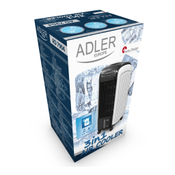 Adler AD 7904 Air cooler 3in1 Manuel utilisateur | Fixfr