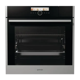 Gorenje BCS798S24X Four vapeur combiné Manuel utilisateur | Fixfr