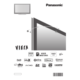 TH50PHD7EK | TH37PWD7EK | TH42PWD7ES | TH50PHD7ES | TH42PWD7EK | Mode d'emploi | Panasonic TH42PHD7EK Operating instrustions | Fixfr