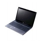 Acer Aspire 4560G Notebook Guide de d&eacute;marrage rapide