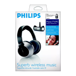 Philips SHC8525/00 Casque hi-fi sans fil Manuel utilisateur