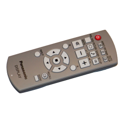 Panasonic TH50PH30E Operating instrustions | Fixfr