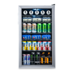 NewAir AB-1200-BL Blemished 126-Can Freestanding, Stainless Steel Beverage Fridge  Manuel utilisateur