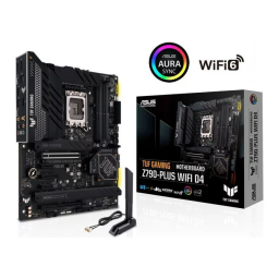 Asus TUF GAMING Z790-PLUS D4 Motherboard Manuel utilisateur | Fixfr