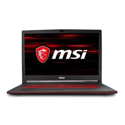 MSI MS-16GP CR61 3M Manuel du propriétaire | Fixfr