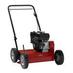 Toro 18in Dethatcher Manuel utilisateur