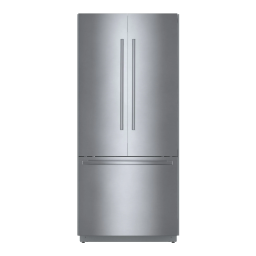 Bosch Built-in refrigerator Serie | 2 Manuel utilisateur | Fixfr