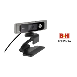 HP HD 3300 Webcam Manuel utilisateur | Fixfr