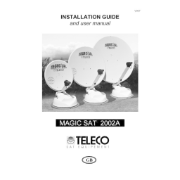 Teleco Magic Sat Easy Manuel utilisateur | Fixfr