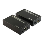 Digitus DS-55504 4K HDMI Extender Set, HDBaseT&trade;, 4K/60Hz, 100 m Manuel du propri&eacute;taire