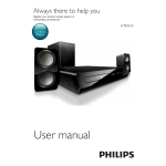 Philips HTB3260/12 Home Cin&eacute;ma Blu-ray 3D 2 enceintes Manuel utilisateur