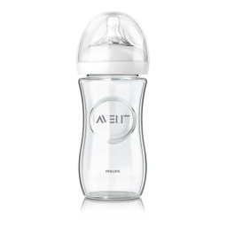 Avent SCF673/17 Avent Biberon en verre Natural Manuel utilisateur | Fixfr