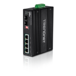 Trendnet RB-TI-UPG62 6-Port Hardened Industrial Gigabit Ultra PoE DIN-Rail Switch Fiche technique