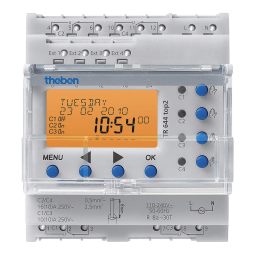 Theben TR 642S/4S: Manuel d'utilisation + Chat IA | Fixfr