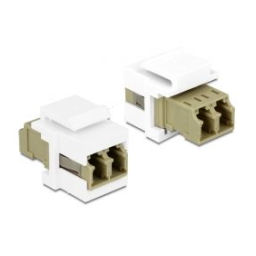 DeLOCK 86348 Keystone Module ST Simplex female > ST Simplex female white Fiche technique | Fixfr