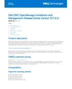 Dell OpenManage Server Administrator Version 10.1.0.0 software Manuel utilisateur | Fixfr