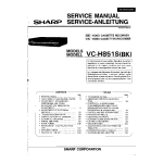 Sharp VC-H851S Manuel utilisateur