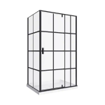 A&amp;E 240197 Jana 48 in. x 75 in. Framed Pivoting Shower Door Enclosure and Base Kit sp&eacute;cification