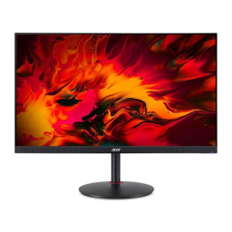 Acer XV252QLV Monitor Manuel utilisateur | Fixfr