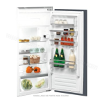 Whirlpool ARG 866/A+++ Refrigerator Manuel utilisateur