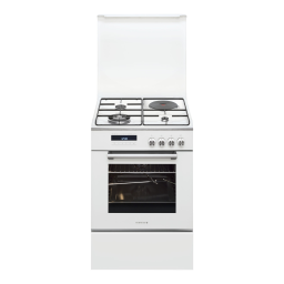 De Dietrich DCM1540W Gas-electric cooker Manuel utilisateur | Fixfr