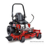 Toro 2000 Series HDX SD 132cm Riding Mower Riding Product Manuel utilisateur