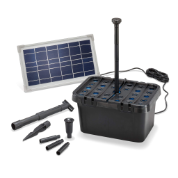 esotec 100900 Solar Teichfilter Set Starter 8/380 - 2019 Mode d'emploi | Fixfr