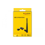 DeLOCK 12462 USB 2.0 Dual Band WLAN ac/a/b/g/n Stick 433 + 150 Mbps Fiche technique