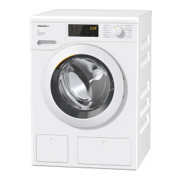 Miele WCD660 WCS TDos&8kg Lave-linge à chargement frontal W1 Manuel utilisateur | Fixfr